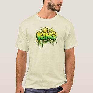 T-shirt Conception de typographie urbaine Streetwear Graff