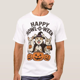 T-shirt Conception de vecteur de chien de Halloween de Cor
