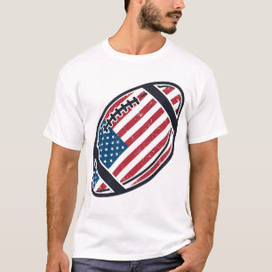 T-shirt Conception de vecteur vintage de football américai