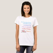 T-shirt Conception de verset biblique Romains 8 (Devant entier)