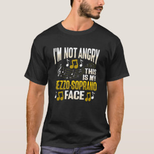 T-shirt Conception de voix mezzo-soprano pour un membre de