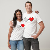 T-shirt Conception de volley-ball (Unisexe)