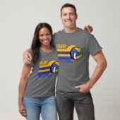 T-shirt Conception de volley-ball agréable (Unisexe)