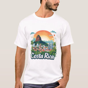 T-shirt Conception de voyage au Costa Rica 🗺️