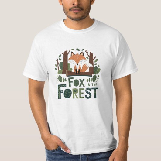 T-shirt Conception de Whimsical pour les amateurs de Fox (Devant)