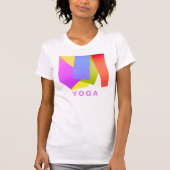 T-shirt Conception de yoga Mat (Devant)