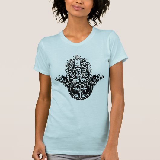 T-shirt Conception décorative de Hamsa (Devant)
