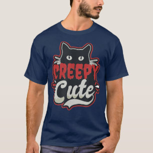 T-shirt Conception déplaisante Cute Halloween Chat 1351