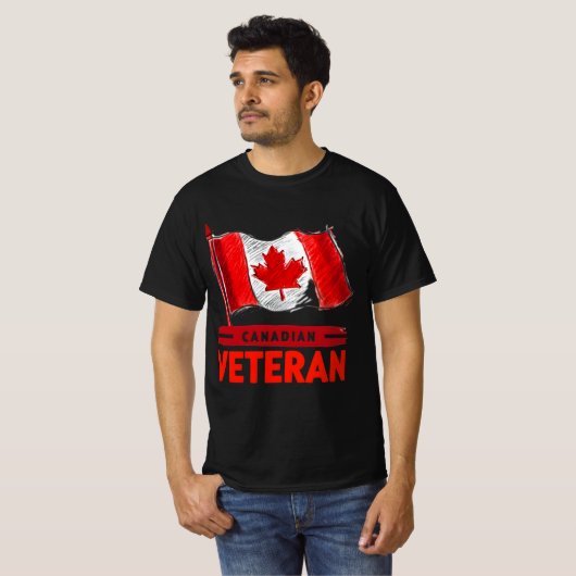 T-shirt Conception des Arts numériques anciens combattants (Devant entier)