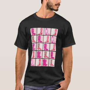 T-shirt Conception des bottes pour fille en tableau de bor