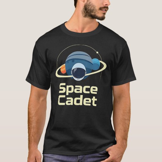 T-shirt Conception des cadets de l'espace (Devant)