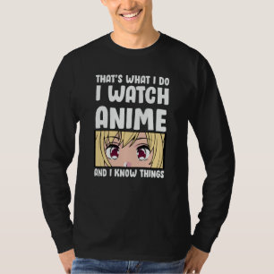 T-shirt Conception des devis   Je regarde Anime