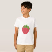 T-shirt Conception des fruits de framboise (Devant entier)