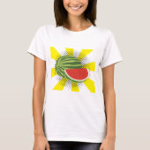 T-shirt Conception des fruits de pastèque (Devant)