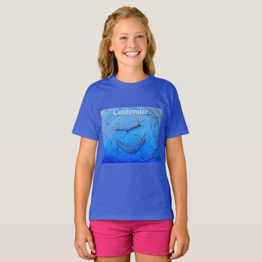 T-shirt Conception des mains vissées (Devant entier)