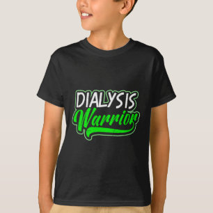 T-shirt Conception des maladies du rein Dialyse Guerrier C