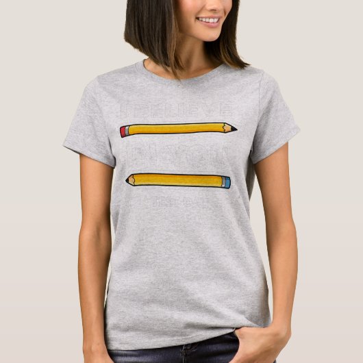 T-shirt Conception Des Tests D'État Pour Les Enseignants L (Devant)