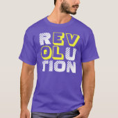 T-SHIRT CONCEPTION DES TEXTES DE RÉVOLUTION D'AMOUR (Devant)