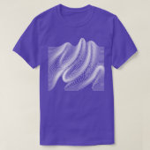 T-shirt conception des vagues 1 (Design devant)