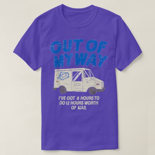 T-shirt Conception des vêtements de conducteur de livraiso (Design devant)