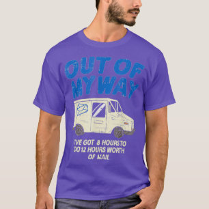 T-shirt Conception des vêtements de conducteur de livraiso