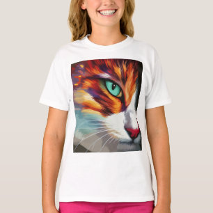 T-shirt Conception des yeux de chat