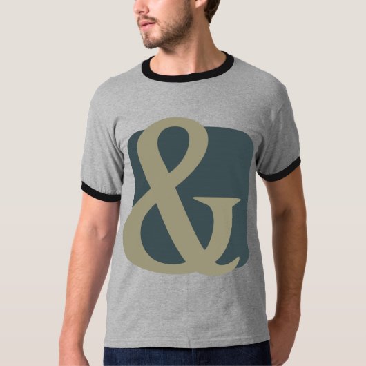 T-shirt Conception d'esperluète (Devant)