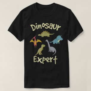 T-shirt Conception d'expert de dinosaure mignon