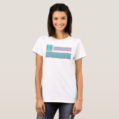 T-shirt Conception d'expression mignonne "Encourager le bo (Devant entier)