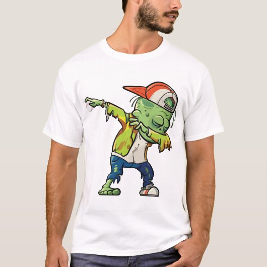 T-shirt Conception d'Halloween pour les amateurs de baseba (Devant)