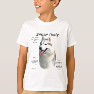 T-shirt Conception d'histoire de chien de traîneau
