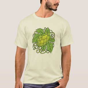 T-shirt Conception d'houblon (la pièce en t de l'amant de