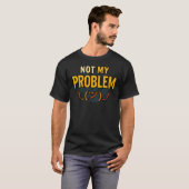 T-shirt Conception d'humour minimal sarcastique (Devant entier)