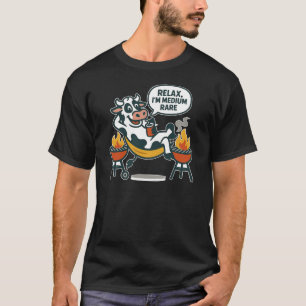 T-shirt Conception d'Humour pour vaches rares moyen