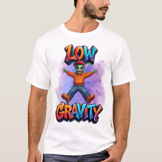 T-shirt Conception d'humour spatial extraterrestre drôle à (Devant)