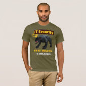 T-shirt Conception d'humour technologique expliquant la sé (Devant entier)