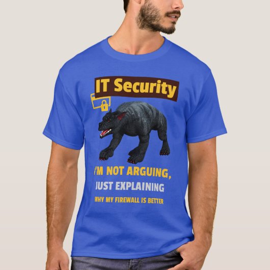 T-shirt Conception d'humour technologique expliquant la sé (Devant)