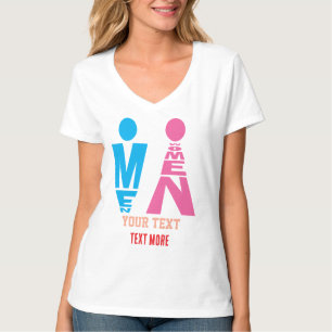 T-shirt Conception d'icône de typographie hommes et femmes