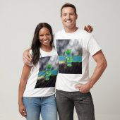 T-shirt Conception d'illustration satellite moderne. (Unisexe)