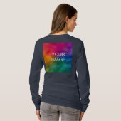 T-shirt Conception d'impression de photo recto verso pour (Dos entier)