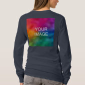 T-shirt Conception d'impression de photo recto verso pour (Dos)