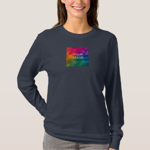 T-shirt Conception d'impression de photo recto verso pour