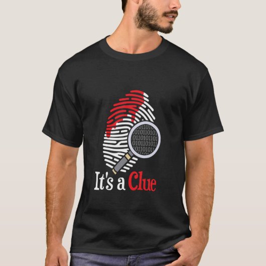 T-shirt Conception d'indice d'empreinte digitale d'amant d (Devant)
