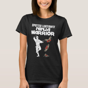 T-shirt Conception d'insectes guerriers Ninja de lanternfl