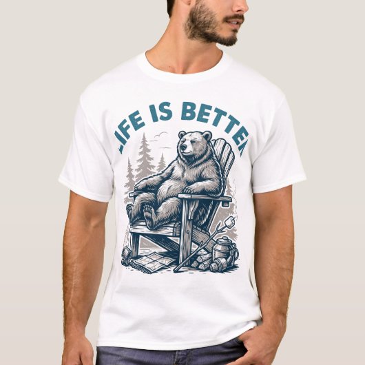 T-shirt Conception d'ours  (Devant)