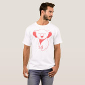 T-shirt Conception d'ours de koala (Devant entier)