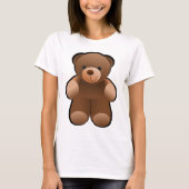 T-shirt Conception d'ours de nounours (Devant)