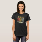 T-shirt Conception d'outil de mécanicien drôle artisan (Devant entier)