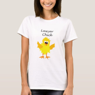T-shirt Conception drôle d'art de poussin d'avocat