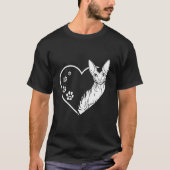 T-shirt Conception drôle de chat pixie Devon Rex pour les  (Devant)